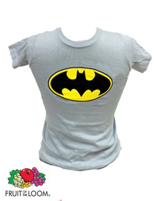 חולצת טי שירט אפור הדפס Batman